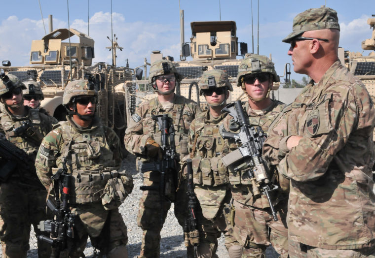 Command Sgt. Maj. Scott Schroeder